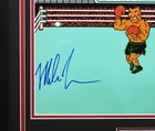 Mike Tyson Dual Auto Framed Punch-out   Cartridge   11x14 Photo Collage Nes Jsa