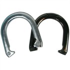 Executive Steel Horseshoe Set With Carrying Case - 4 Horseshoes - 2 Foot Poles