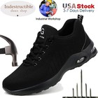 Work Shoes Lightweight Steel Toe Safety Boots Men s Casual  Safety Shoes Size