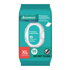 Assurance Premium Xl Disposable Washcloths 4 Pack Of 96 Count