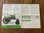 Vintage Original Shaw Du All Garden Tractor Brochure R6  R12t Sales Advertising