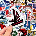 50 Pcs Complete 32 Nfl Teams Logo Decal Vinyl Stickers Set Skateboard laptop