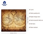 Meishe Art Poster Print World Map Vintage Old Nautical Sailing Ship Map Decor   