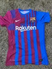 Fc Barcelona 21 22 Home Nike Football Shirt Soccer Jersey Men Size Medium