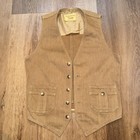 Vtg 70s Lee Leisure Suit Mens 36 Vest 27 32 Pants Bell Bottom Separate 2 Piece
