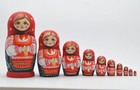 Russian Nesting Dolls For Kids Matryoshka Doll 10pcs Handmade