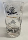 Early Times Kentucky Bourbon Whiskey Gold Lettering Glass - 5  Tall X 2 3 4 
