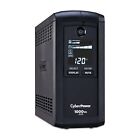Cyberpower Cp1000avrlcd Intelligent Lcd Ups System  1000va 600w  9 Outlets  A   