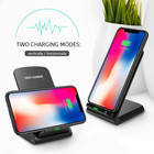 2x Wireless Fast Charger Charging Pad Stand Dock For Samsung Galaxy Iphone Phone