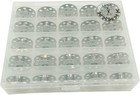 Lnka 25pcs Metal Bobbin In Box 45785 For Singer Featherweight 221 222 301    