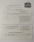 Watch Fobs Toy Catalog - 5 Two-sided Sheets - Scale 1 50 Construction Equipment