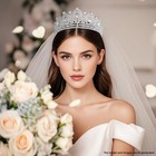 Tiaras And Crowns For Women Queen Crowns For Women And Girls Crystal Princess   