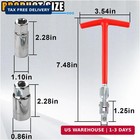 Spark Plug Socket Wrench T-handle16mm  5 8     21mm  13 16   Remover Installer 