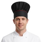 Guduling Hibachi Hat hibachi Chef Hat black Hats adjustable 0  Black 