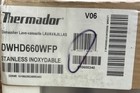 Thermador Dwhd660wfp 24  Fully Integrated Dishwasher - Stainless