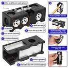 11-in-1 Billiards Pool Cue Tip Shaper Repair Tool Kit Replacement Set