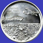 1971 General Jimmy Doolittle  925 Silver Medal By Heraldic Arts Gem Uncirculated