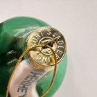 Kurt Adler Hershey   s Kiss Glass  Christmas Ornament Green