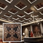Faux Tin Ceiling Tile Decorative Tin Walls Panel Pl16 Traditional Copper 10pcs