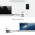 Usb 2 0 A Male To 2 Dual Usb Female Jack Y Splitter Hub Power Cord Adapter Cable