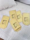 Art Nouveau Antique French Retail Packaging Advertising Vintage Wax Paper Bag F