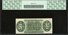 Pcgs 55  Fr  1332 Fractional 1864 Union Currency 50c  Civil War Third Issue Note