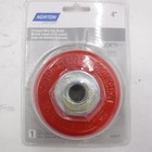Box Of 10 Norton Abrasives 4  X 1-1 8  Crimped Wire Cup Brush 9 000 Rpm