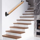 Seleware 26 Inch Wood 26 Inch  A  26   wood Handle black Metal Brackets 