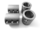 4 Steel Tube Clamps Weldable Bolt On 1 75  1 3 4  Roll Cage Mounts Usa Made -l