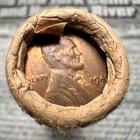 Original Wheat Cent Roll Unsearched 1923 rb 1945 Denver Enders