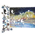 Wooden Jigsaw Puzzle For Adults By Foxsmartbox - 390 Pieces - Neptune s Horses