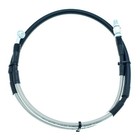 Front Brake Braided Hose Line For Honda Cr125r Cr250r Cr500r 1984 1985 1986-1991