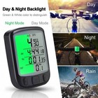 Waterproof Wired Lcd Digital Cycle Bike Computer Bicycle Speedometer Odometer Us