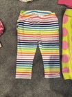 Baby Girl Pjs Pajamas  - 9-12 Month Zip Up Footed Cotton Pants Leggings Shawl