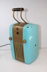 Vintage Old 1940s Westinghouse Antique Radio Top To Bottom Brass Trim   Works