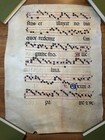 Rare C  1475-1500 Monumental Medieval Choirbook Leaf On Vellum   Gregorian Chant
