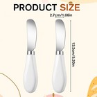 2 Pack Stainless Steel Butter Knife Spreader Knife Small Butter Knife