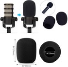 6 Pack Foam Microphone Windscreen Covers For Handheld Mics Noise Reduction