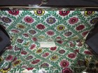 Vera Bradley Kiss Lock Plastic Lined Makeup Cosmetic Bag clutch - Viva La Vera