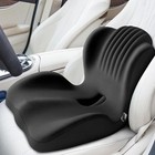 Truck Driver Seat Cushion Memory Foam Lumbar Back Support For Office Chair Car