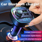 Bluetooth 5 0 Car Wireless Fm Transmitter Adapter Usb Pd Charger Aux Hands Lot