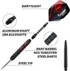 Formula Sports 90  Tungsten Darts Metal Tip Set - Professional Steel Tip Dart   