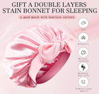 Heatless Hair Curler   Silk Bonnet Set  Heatless Curls Overnight With Bonnet For