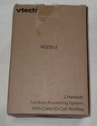 Vtech Vg232-2 Dect 6 0 Cordless Phone System Answering Machine 2 Handsets Nob