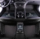 For Mercedes-benz 1998-2026 All Models Front Rear Luxury Carpets Car Floor Mats