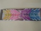 Wholesale Lot 12 Faux Feather Asst Butterflies Crafts Weddings Floral Supplies 