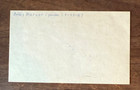 Bobby Murcer Autograph Signed 3 X 5 Index Card - Yankees Giants Cubs