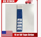 15 50 Tape Strips Golf Grip Tape Strips Double Sided 2 x10  Pre-cut
