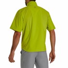 New Mens Footjoy Golf Ss 1 4 Zip Hydro Lite X Rain Shirt- Acid Green Size Large