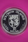 1975 Solomon Islands Freedom 30 Dollars Coin 24 Grams  999 Silver Capsule C29